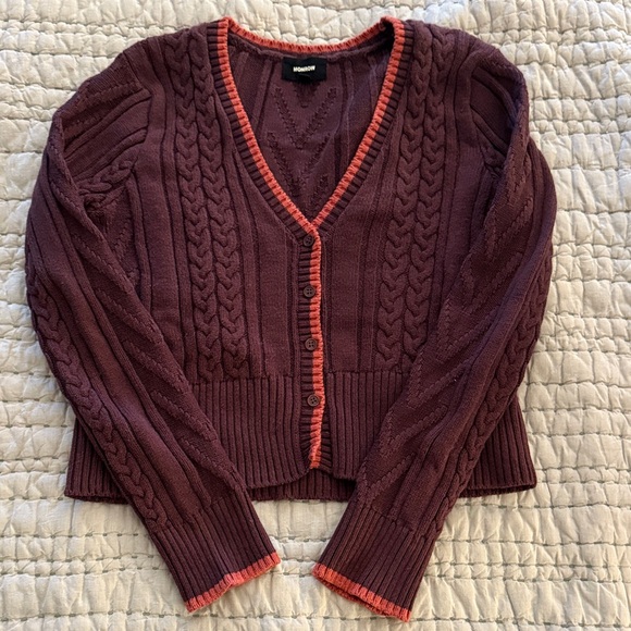 Monrow Sweaters - Monrow Cable Knit Sweater